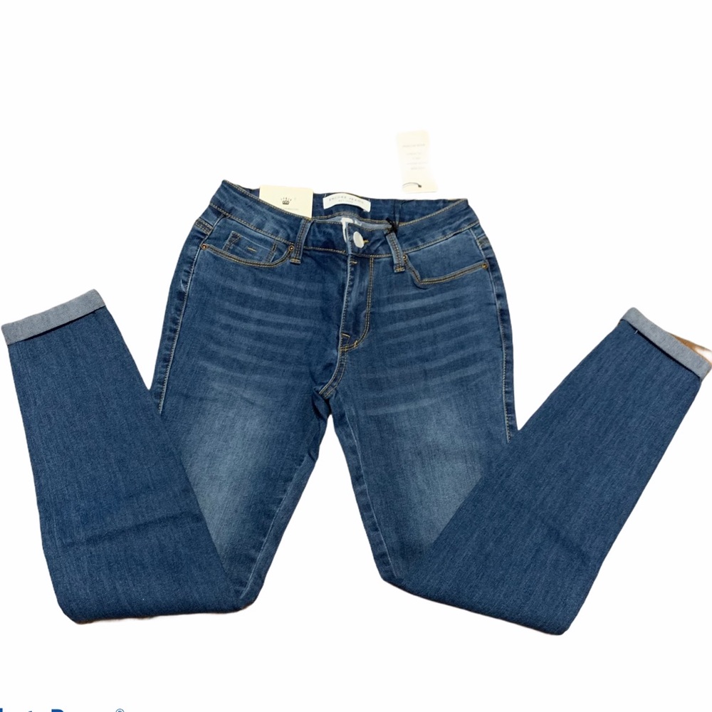 Encore Mid Rise Stretchy Jeans